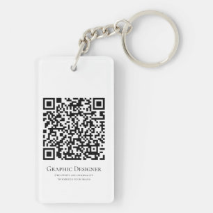 Foto QR-code Bedrijfsmaatschappij Sleutelhanger