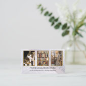 Foto QR-code Boeken Retail Bedrijfskaart Visitekaartje (Staand voorkant)