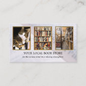 Foto QR-code Boeken Retail Bedrijfskaart Visitekaartje (Voorkant)
