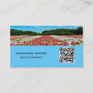 Foto QR Code, Fotograaf Fotografie Visitekaartje