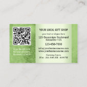 Foto QR Code Local Retail Visitekaartje (Achterkant)