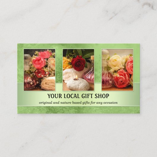 Foto QR Code Local Retail Visitekaartje (Voorkant)