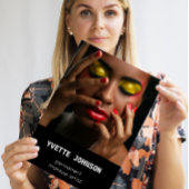 Foto Qr Code Logo Professional Makeup Artist SPA Visitekaartje