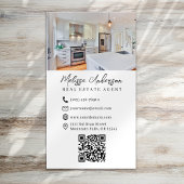 Foto QR-code makelaar Visitekaartje