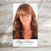 Foto QR-code makelaar Visitekaartje