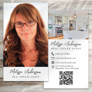 Foto QR-code makelaar Visitekaartje