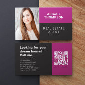 Foto QR-code makelaar Visitekaartje