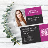 Foto QR-code makelaar Visitekaartje