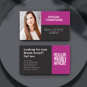 Foto QR-code makelaar Visitekaartje