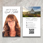 Foto QR-code makelaar Visitekaartje