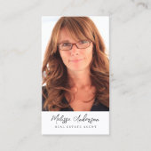 Foto QR-code makelaar Visitekaartje (Voorkant)