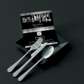 Foto QR Code Personal Chef Cooking Restaurant Bar Visitekaartje