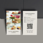 Foto QR Code Social Media Catering Visitekaartje