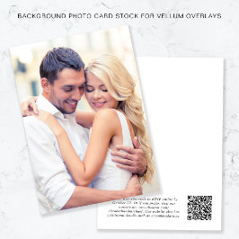 Foto QR-code Witte achtergrond voor Vellum Overlay Kaart