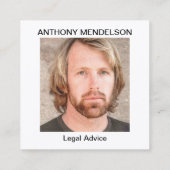 Foto qr foto of logo visitekaartje (Achterkant)