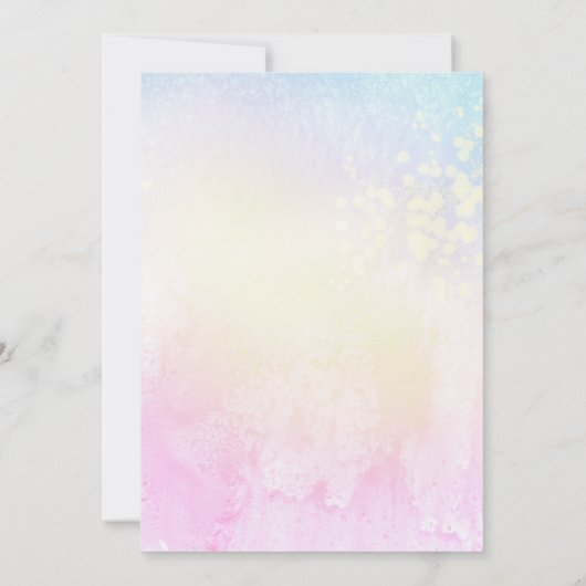 *~* Foto QR - Pastel bewaart de DATE Website AR6 i Kaart (Achterkant)