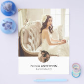 Foto QR Social Media Services Fotograaf Flyer (Enkel)