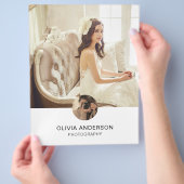 Foto QR Social Media Services Fotograaf Flyer (Hand)