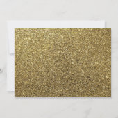 Foto Quinceanera Gold Save The Date (Achterkant)