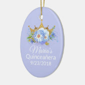 Foto Quinceañera Keepomwille Ornament (Links)