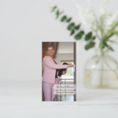 Foto Real Estate Agent Visitekaartje (Staand voorkant)