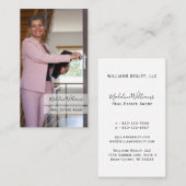 Foto Real Estate Agent Visitekaartje (Voorkant / Achterkant)