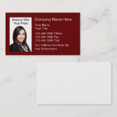 Foto Real Estate Professional Visitekaartjes (Voorkant / Achterkant)