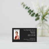 Foto Real Estate Realtor Visitekaartje (Staand voorkant)