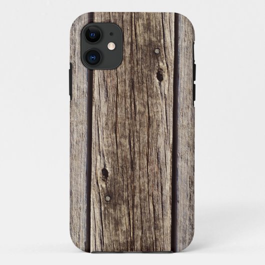 Foto Realistic Rustic, Weathered Wood Board Case-Mate iPhone Case (Achterkant)