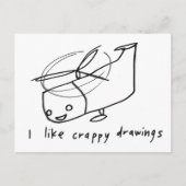 foto realistische tekening van een helikopter briefkaart (Voorkant)