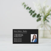 Foto Realtor Professionele Visitekaartjes (Staand voorkant)
