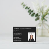 Foto Realtor Visitekaartjes Eenvoudig ontwerp (Staand voorkant)