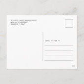 Foto Red Berries Botanical Christmas Feestdagenkaart (Achterkant)