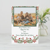 Foto: Red Green-kerstkaart (Staand voorkant)