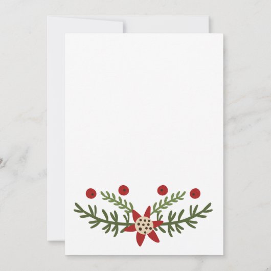 Foto: Red Green-kerstkaart (Achterkant)