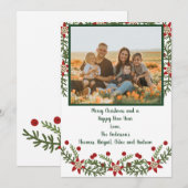 Foto: Red Green-kerstkaart (Voorkant / Achterkant)