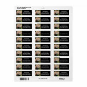 Foto: Red panda, Animal 0530. Etiket (Full Sheet)