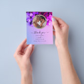 Foto Regenboog Bruiloft Dank u kaart (Hand)