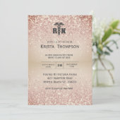 Foto Registered Nurse Afstuderen Gold Invitation Kaart (Staand voorkant)