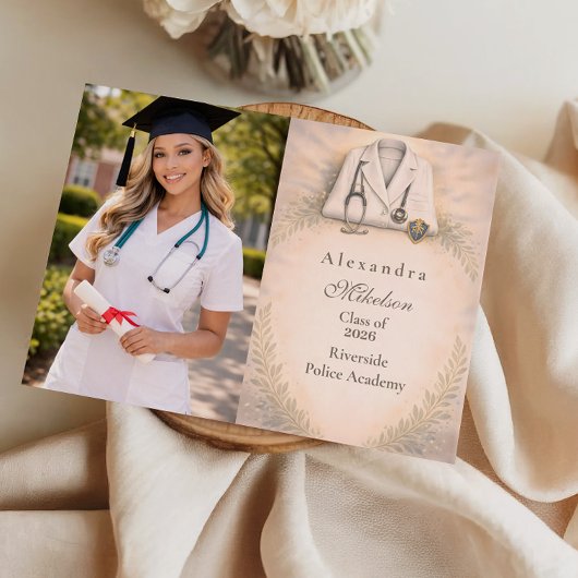 Foto Registered Nurse Pinning-ceremonie Afstuderen Aankondiging