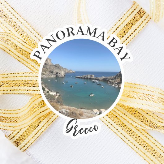 Foto reistoeristische locatie sticker