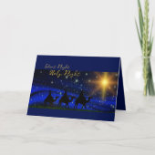 FOTO Religieuze Kerst Kaart Zegen Elegant (Voorkant)