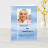 Foto Religieuze Sympathie  naam met Bl Kaart (Gele Bloem)