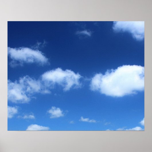 Foto Restful Clouds Poster (Voorkant)