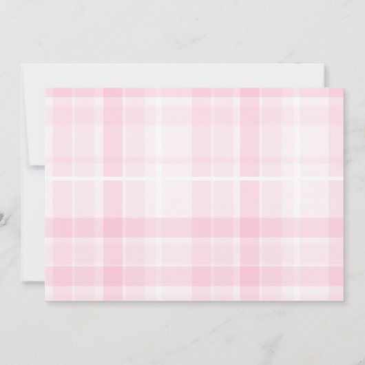 Foto Retro Hand getekend Roze en Blauw Afstuderen Aankondiging (Achterkant)