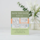 Foto Reunion Save the Date Aankondigingskaart (Staand voorkant)