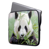 Foto: reuzenpanda, hoesjes voor dierendeltjes. laptop sleeve (Voorkant Links)