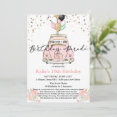 FOTO - Rijden op uitnodiging van de geboorte (Staand voorkant)