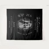 Foto RIP 20er jaren 30e verjaardagsfeest Welkom Ac Wandkleed (Voorkant (horizontaal))