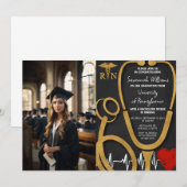 Foto RN Verpleegkundig Afstuderen Celebration Kaart (Voorkant / Achterkant)